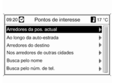 Seleccionar um ponto de interesse