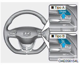 Para desligar o controlo da velocidade de cruzeiro