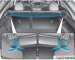 Para remover o painel de segurança da carga