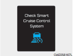 Verifique o sistema de controlo inteligente da velocidade de cruzeiro