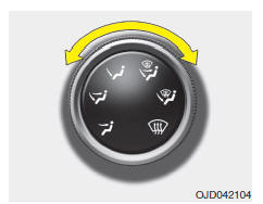 Selecção do modo