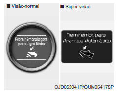 Para voltar a ligar o motor a partir do modo de marcha lenta
