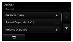 SDVC (Speed Dependent Volume Control) - Controlo do volume em função da velocidade