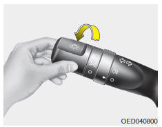 Controlo das luzes
