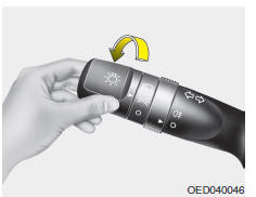 Controlo das luzes