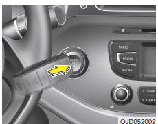 Ligar e desligar o motor por causa da refrigeração do turbocompressor