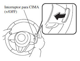 Utilizar o comando da caixa de velocidades no volante