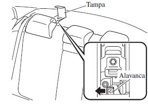 Quando Não For Possível Abrir a Tampa do Compartimento de Bagagens