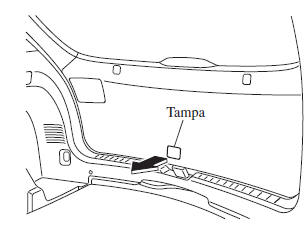 Quando Não For Possível Abrir a Tampa do Compartimento de Bagagens