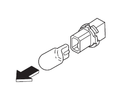 Luzes de mudança de direção traseiras, Luzes de stop/Luzes de presença traseiras (Tipo lâmpada)