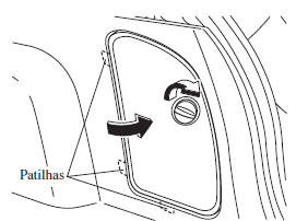 Luzes de mudança de direção traseiras, Luzes de stop/Luzes de presença traseiras/Luzes de presença laterais traseiras (Tipo lâmpada)
