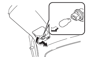 Luzes de marcha-atrás(Saloon), Luzes de marcha-atrás/Luz de nevoeiro traseira (Hatchback)*