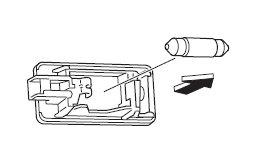 Luz do compartimento de bagagens (Hatchback)