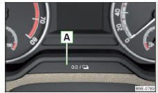 Fig. 23 Tecla no painel de instrumentos