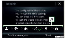 Fig. 159 Assistente de configuração: Exemplo de indicação