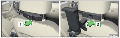 Fig. 102 Colocar: adaptador / suporte