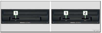 Fig. 152 Módulo externo: Infotainment Bolero / Infotainment Amundsen